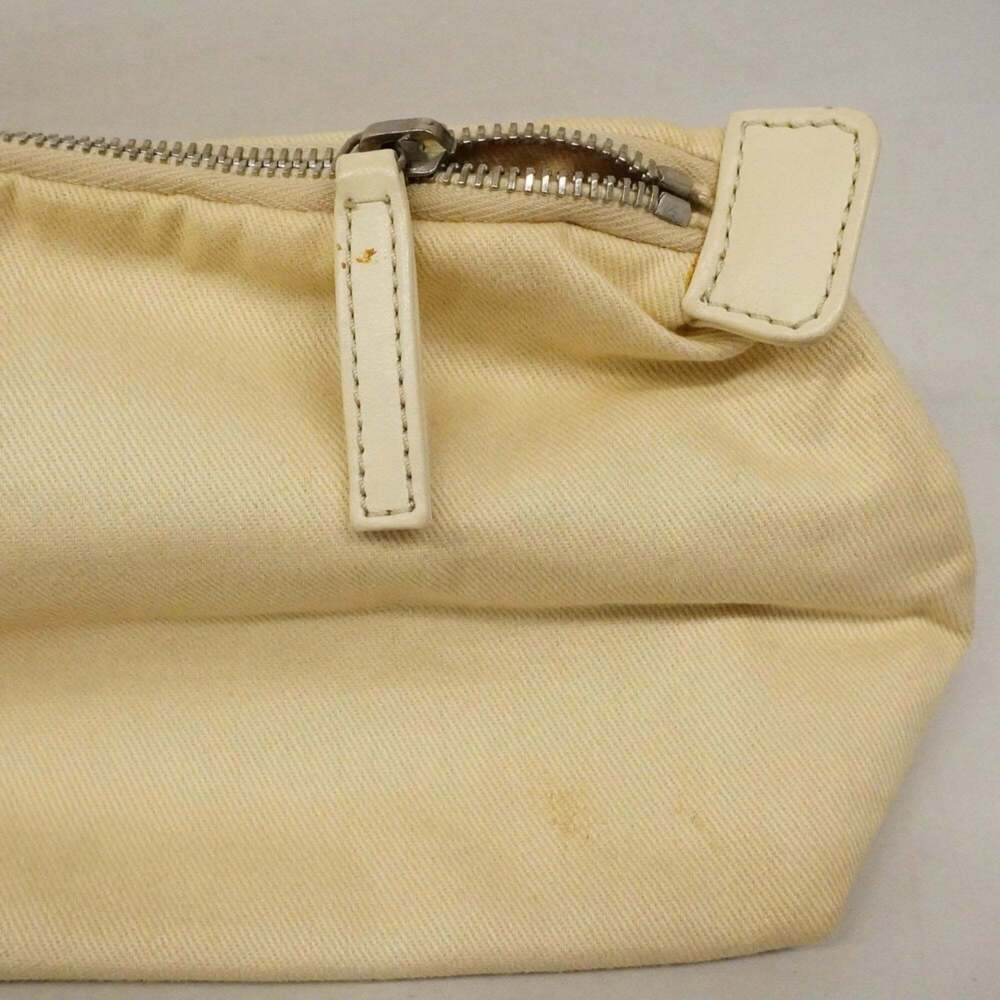 CHANEL White Canvas Tote Bag - Picture 14 of 16